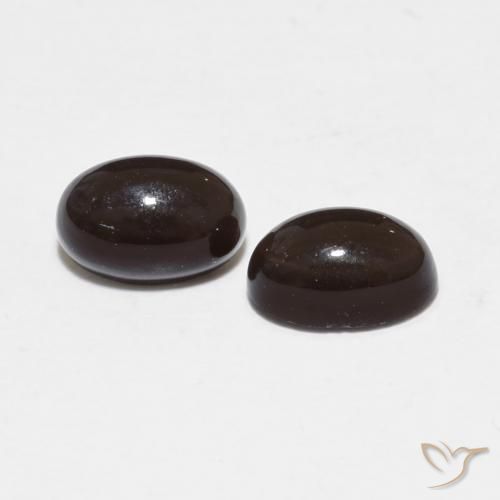 1.14 ct natürliche Mittel braun Rauchquarz-Edelsteine, Oval, Lichtdurchlässig
