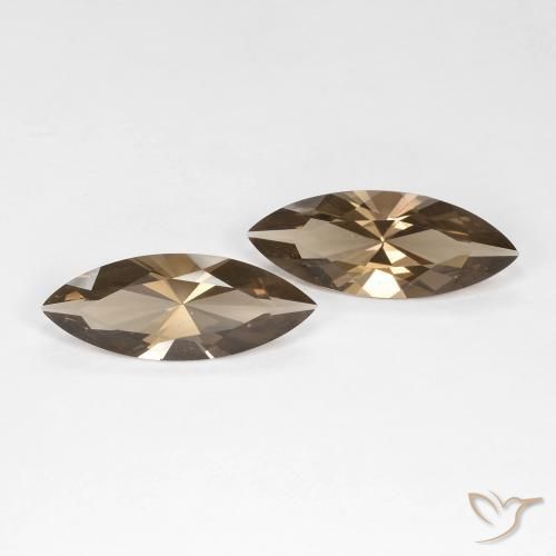 5.88 ct natürliche hellbraun Rauchquarz-Edelsteine, Marquise, VVS
