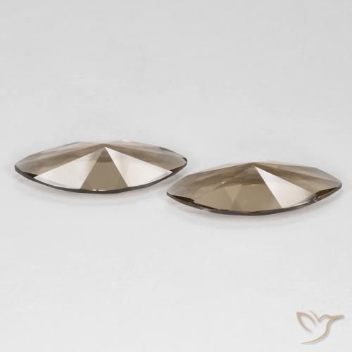 6.22 ct natürliche hellbraun Rauchquarz-Edelsteine, Marquise, VVS