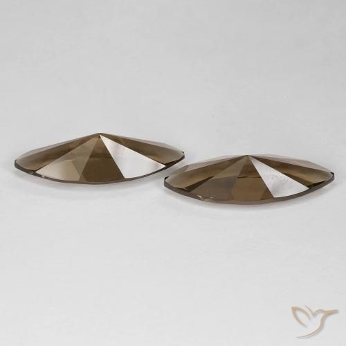 6.02 ct natürliche Warmes Braun Rauchquarz-Edelsteine, Marquise, VVS