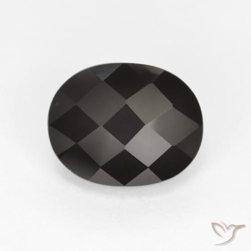 2.61ct Natürlicher Schokoladenbraun Rauchquarz, Oval, VVS, Photo A