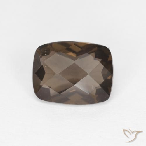 1.93ct Natürlicher Braun Rauchquarz, Kissen, VVS-VS