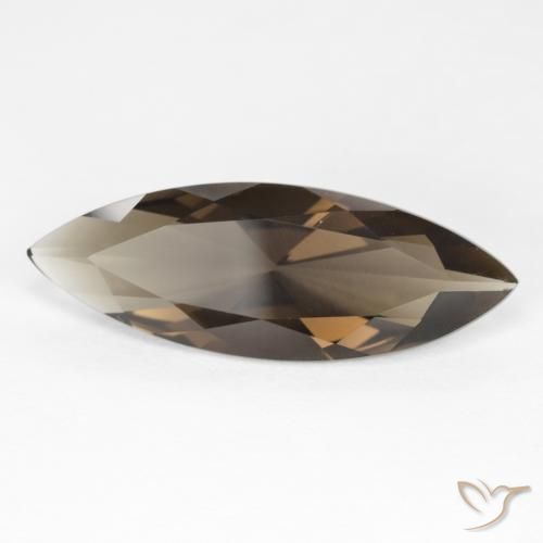 9,17 ctw natürlicher Medium Light-Brown Rauchquarz, Marquise, VVS