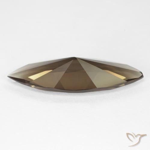 9,17 ctw natürlicher Medium Light-Brown Rauchquarz, Marquise, VVS