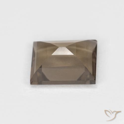 9,17 ctw natürlicher Medium Light-Brown Rauchquarz, Baguette, VVS