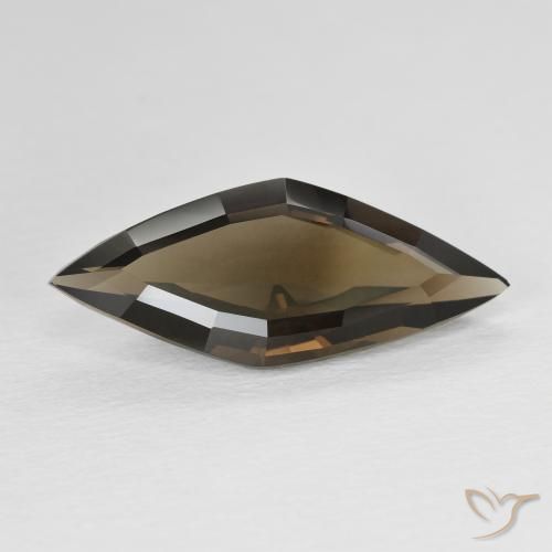 4.99ct Natürlicher Schokoladenbraun Rauchquarz, Fantasie, VVS