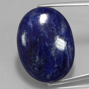 9,17 ctw natürlicher Blauviolett Sodalith, Oval Schliff, Lichtundurchlässig