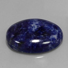 44,71 ctw natürlicher blauer Sodalith, Oval Schliff, Lichtundurchlässig