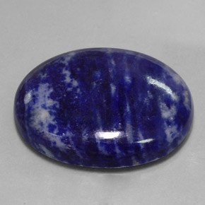 66,87 ctw natürlicher blauer Sodalith, Oval Schliff, Lichtundurchlässig