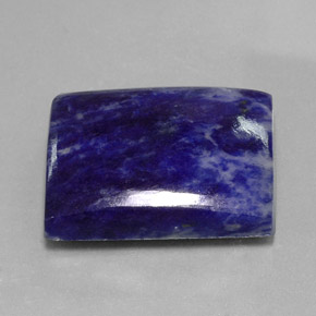 46,25 ctw natürlicher blauer Sodalith, Baguette, Lichtundurchlässig