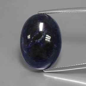 9,17 ctw natürlicher violett-blau Sodalith, Oval Schliff, Lichtundurchlässig