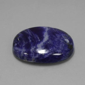 40,90 ctw natürlicher blauer Sodalith, Oval Schliff, Lichtundurchlässig