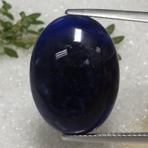 9,17 ctw natürlicher violett-blau Sodalith, Oval Schliff, Lichtundurchlässig