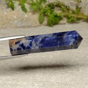 24,34 ctw natürlicher blauer Sodalith, Fantasieschliff, Lichtundurchlässig