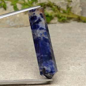 24,34 ctw natürlicher blauer Sodalith, Fantasieschliff, Lichtundurchlässig