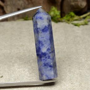 22,16 ctw natürlicher blauer Sodalith, Fantasieschliff, Lichtundurchlässig