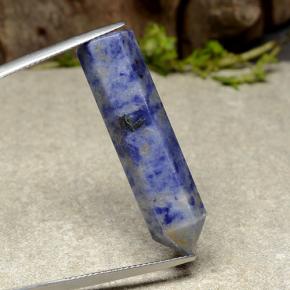 22,16 ctw natürlicher blauer Sodalith, Fantasieschliff, Lichtundurchlässig