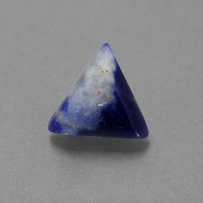 1,65 ctw natürlicher blauer Sodalith, Trillion, Lichtundurchlässig