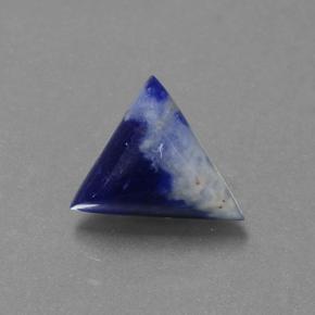 1,65 ctw natürlicher blauer Sodalith, Trillion, Lichtundurchlässig