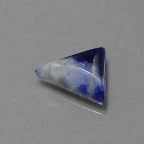 1,65 ctw natürlicher blauer Sodalith, Trillion, Lichtundurchlässig