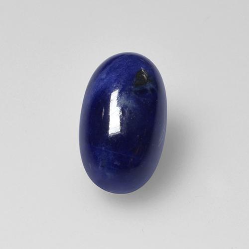 1,20 ctw natürlicher blauer Sodalith, Oval Schliff, Lichtundurchlässig