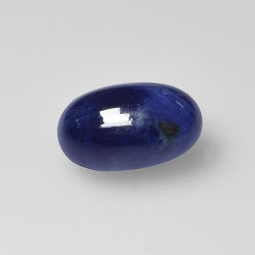 1,20 ctw natürlicher blauer Sodalith, Oval Schliff, Lichtundurchlässig