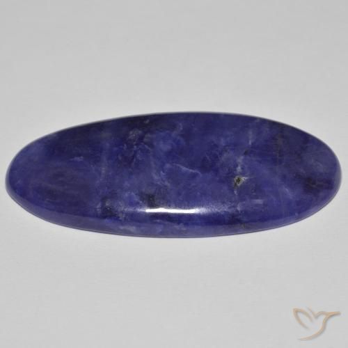 9,17 ctw natürlicher tiefblau Sodalith, Oval, Lichtundurchlässig