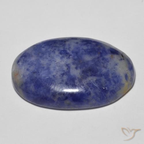 9,17 ctw natürlicher Graublau Sodalith, Oval, Lichtundurchlässig