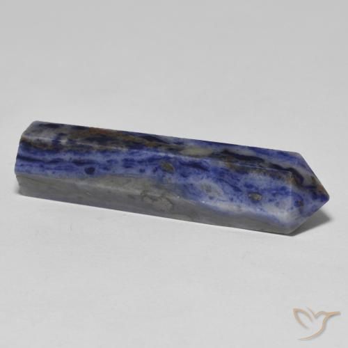 9,17 ctw natürlicher Blue Grey Sodalith, Fantasie, Lichtundurchlässig