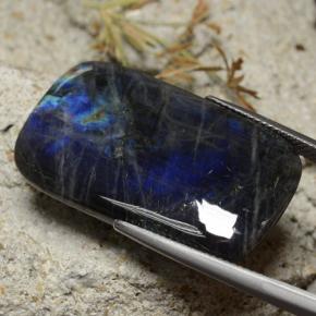 9,17 ctw natürlicher Mehrfarbig Spektrolith, Kissenschliff, Lichtundurchlässig