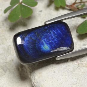 9,17 ctw natürlicher Mehrfarbig Spektrolith, Kissenschliff, Lichtundurchlässig