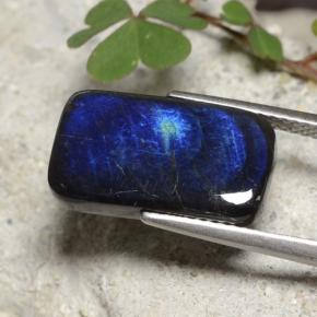 9,17 ctw natürlicher Mehrfarbig Spektrolith, Kissenschliff, Lichtundurchlässig