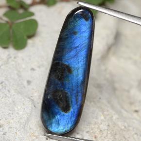 9,17 ctw natürlicher Mehrfarbig Spektrolith, Ausgefallene Form, Lichtundurchlässig