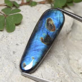 9,17 ctw natürlicher Mehrfarbig Spektrolith, Ausgefallene Form, Lichtundurchlässig