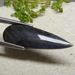 9,17 ctw natürlicher Mehrfarbig Spektrolith, Birnenform, Lichtundurchlässig