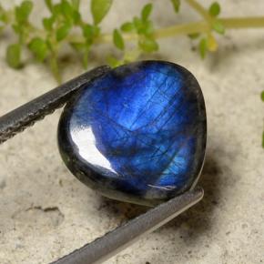 9,17 ctw natürlicher Mehrfarbig Spektrolith, Ausgefallene Form, Lichtundurchlässig