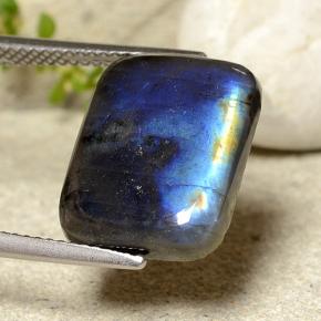 9,17 ctw natürlicher Mehrfarbig Spektrolith, Kissenschliff, Lichtundurchlässig