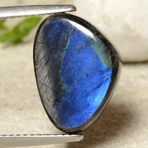 9,17 ctw natürlicher Mehrfarbig Spektrolith, Ausgefallene Form, Lichtundurchlässig