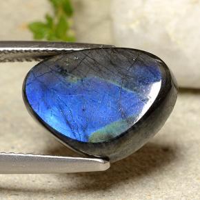 9,17 ctw natürlicher Mehrfarbig Spektrolith, Ausgefallene Form, Lichtundurchlässig