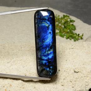 9,17 ctw natürlicher Mehrfarbig Spektrolith, Kissenschliff, Lichtundurchlässig