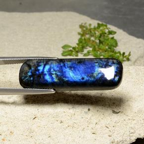 9,17 ctw natürlicher Mehrfarbig Spektrolith, Kissenschliff, Lichtundurchlässig