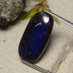 9,17 ctw natürlicher Mehrfarbig Spektrolith, Kissenschliff, Lichtundurchlässig