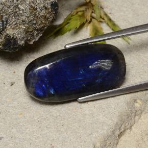 9,17 ctw natürlicher Mehrfarbig Spektrolith, Kissenschliff, Lichtundurchlässig