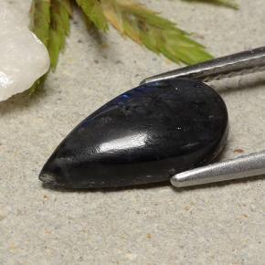 9,17 ctw natürlicher Mehrfarbig Spektrolith, Birnenform, Lichtundurchlässig