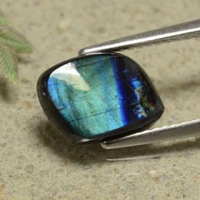 9,17 ctw natürlicher Mehrfarbig Spektrolith, Ausgefallene Form, Lichtundurchlässig