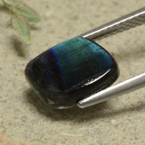 9,17 ctw natürlicher Mehrfarbig Spektrolith, Ausgefallene Form, Lichtundurchlässig