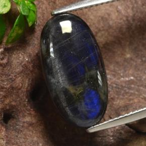 9,17 ctw natürlicher Mehrfarbig Spektrolith, Oval Schliff, Lichtundurchlässig