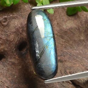 9,17 ctw natürlicher Mehrfarbig Spektrolith, Oval Schliff, Lichtundurchlässig