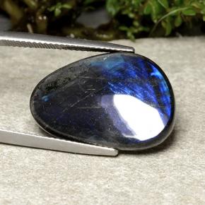 9,17 ctw natürlicher Mehrfarbig Spektrolith, Ausgefallene Form, Lichtundurchlässig