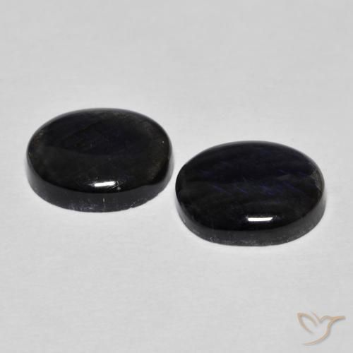 4.46 ct natürliche Mehrfarbig Spektrolith-Edelsteine, Oval, Lichtundurchlässig